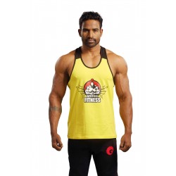 Omtex Gym Stringer Yellow